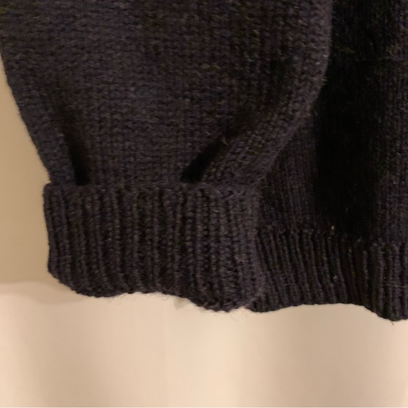 Vintage 70’s fisherman hand knit wool ski sweater - Picture 3 of 5